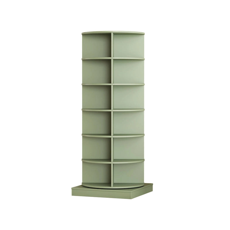 Blue 360 Rotating shoe cabinet 6 layers