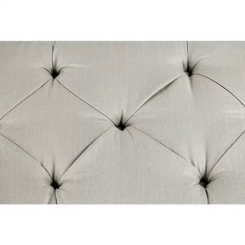 Sachi Diamond Tufted Upholstered Storage Bench