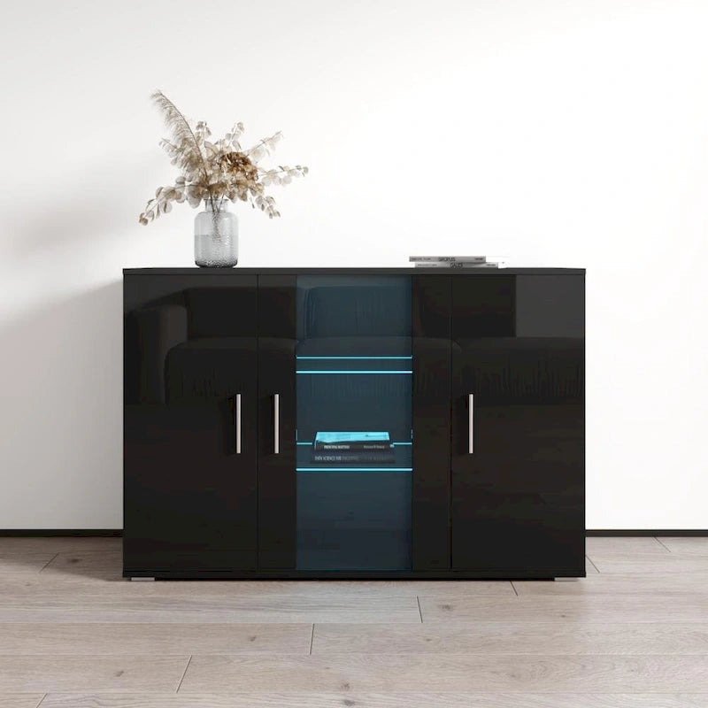 Buffet moderne 47 pouces avec lumières DEL