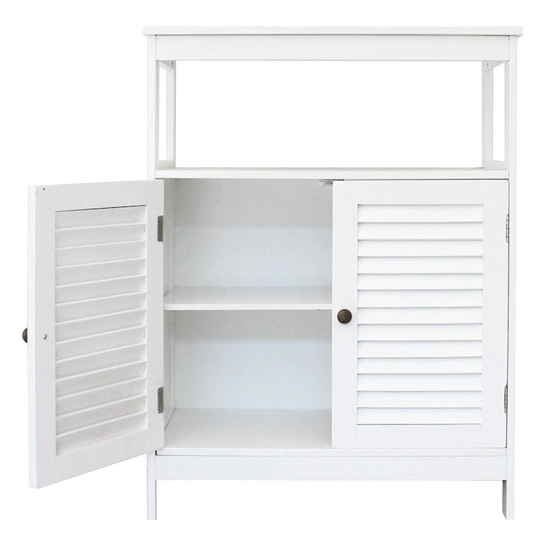 31.5 FCH Two-Door Bathroom Cabinet White