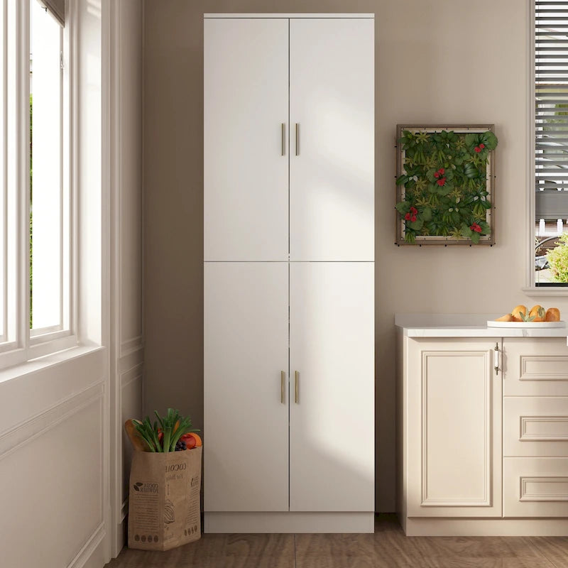 70.9H Buffet Storage Cabinet Adjustable Shelf