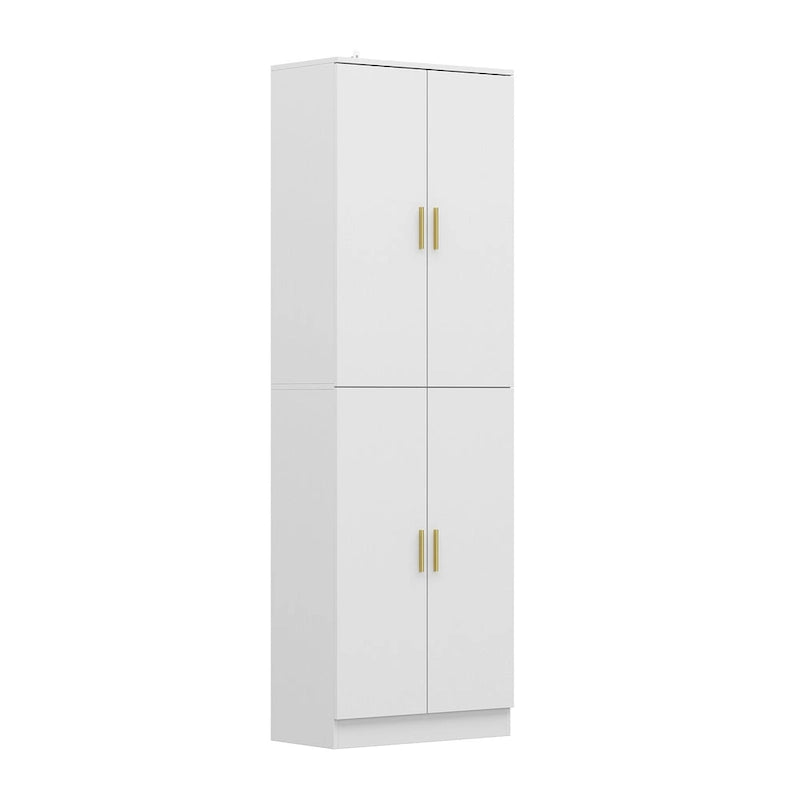 70.9H Buffet Storage Cabinet Adjustable Shelf