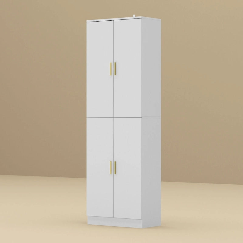 70.9H Buffet Storage Cabinet Adjustable Shelf