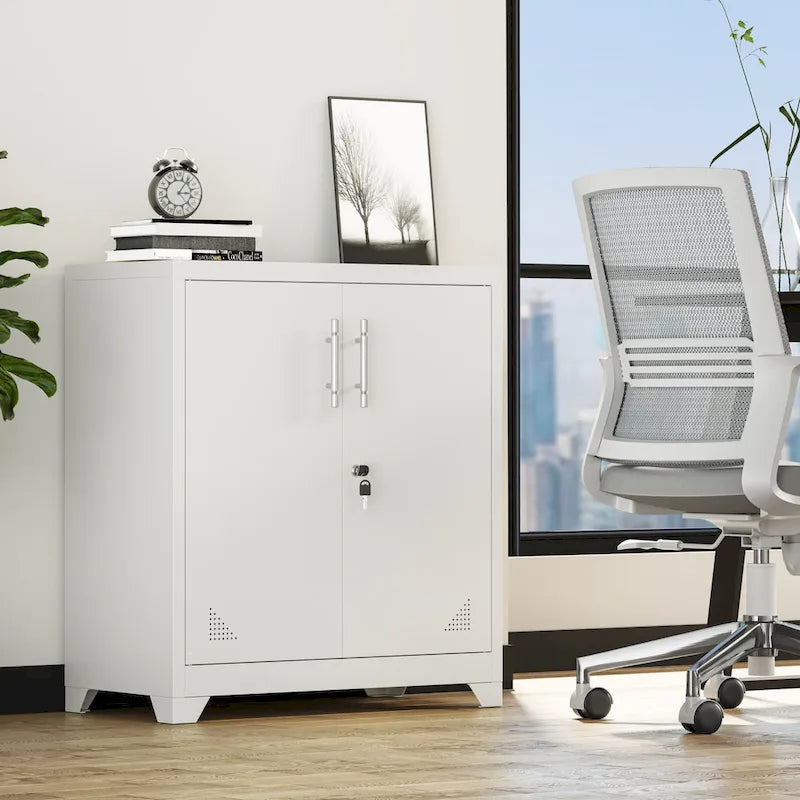 Metal Lateral File Cabinet with Doors