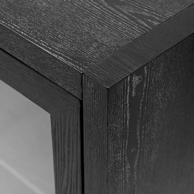 58.2 Wood Storage Cabinet with Doors and Adjustable Shelf - N/A