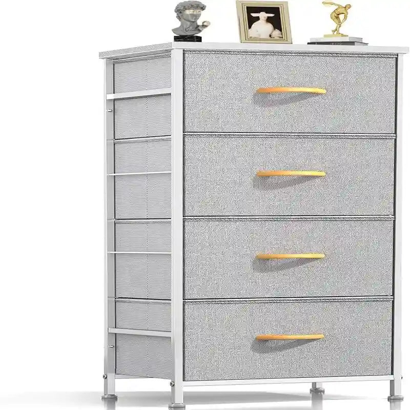 Commode en tissu à 4 tiroirs