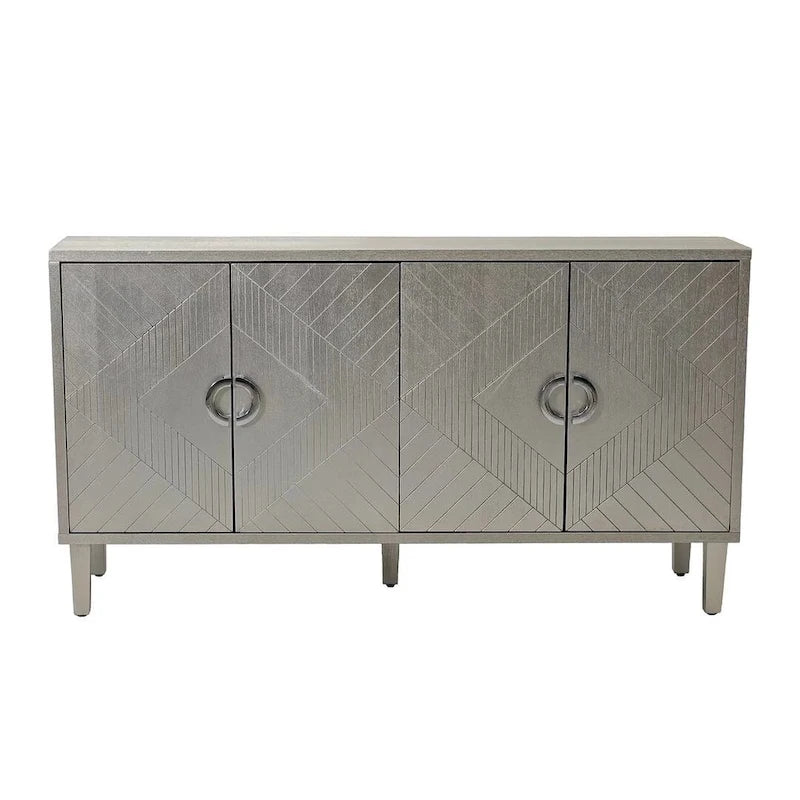 60 Stylish and Functional 4-Door Storage Buffet/Sideboard