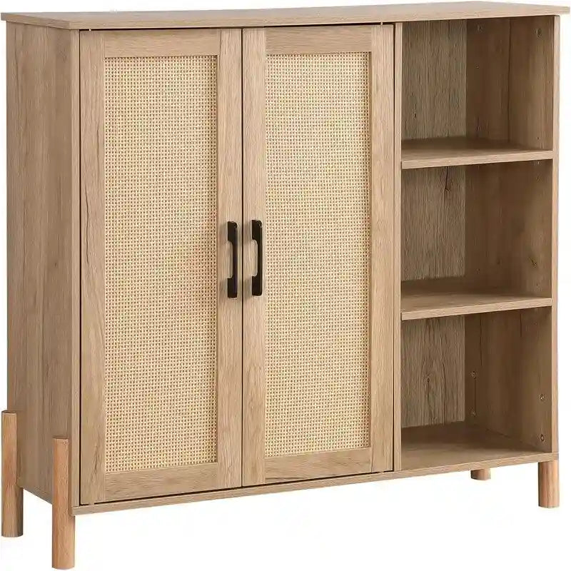 Freestanding Floor Cabinet - 11.8D x 35.4W x 31.5H