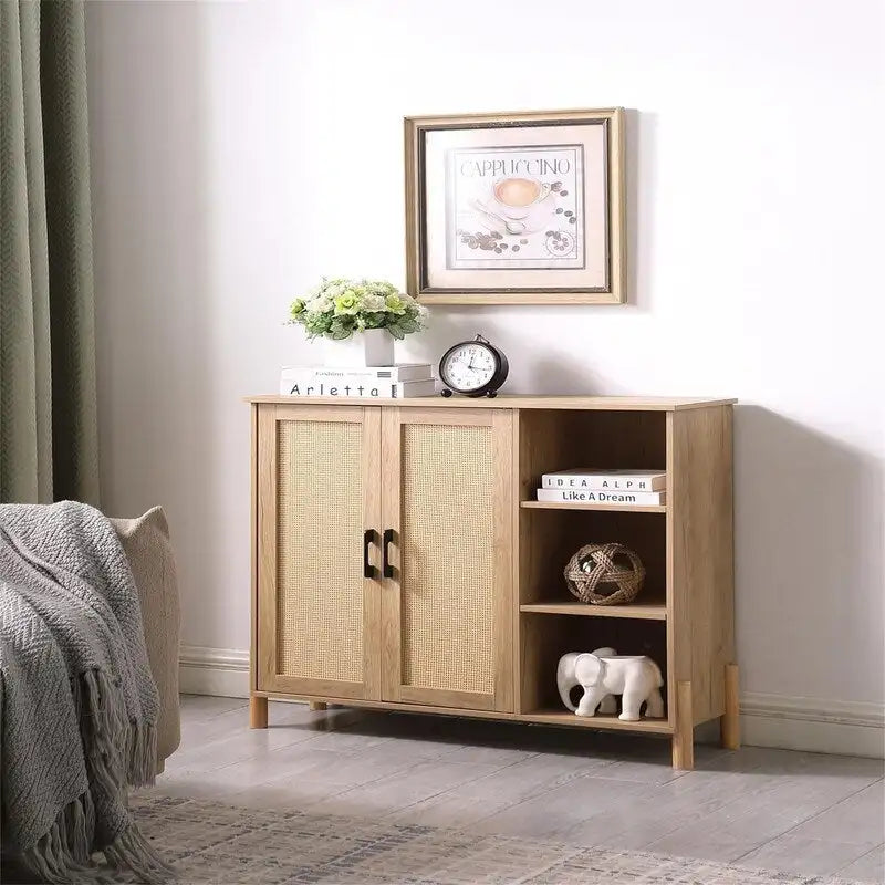 Freestanding Floor Cabinet - 11.8D x 35.4W x 31.5H