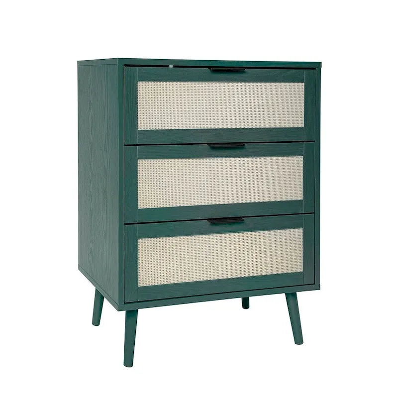 3 Drawers Morden Cabinet Night Stand for Bedroom, Living Room - N/A